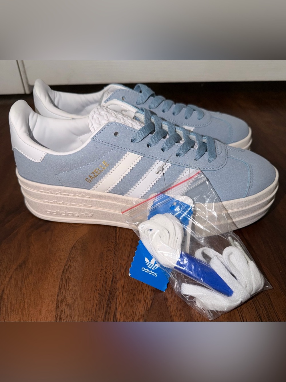 Adidas Gazelle Bold "Clear Sky"